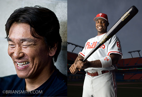 sports photography of athlete portraits
