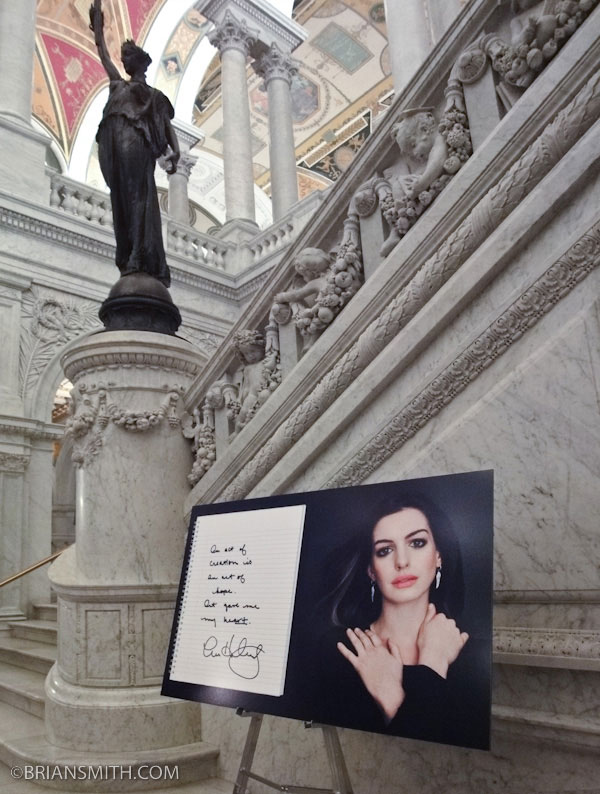 Anne Hathaway and Soul Library of Congress