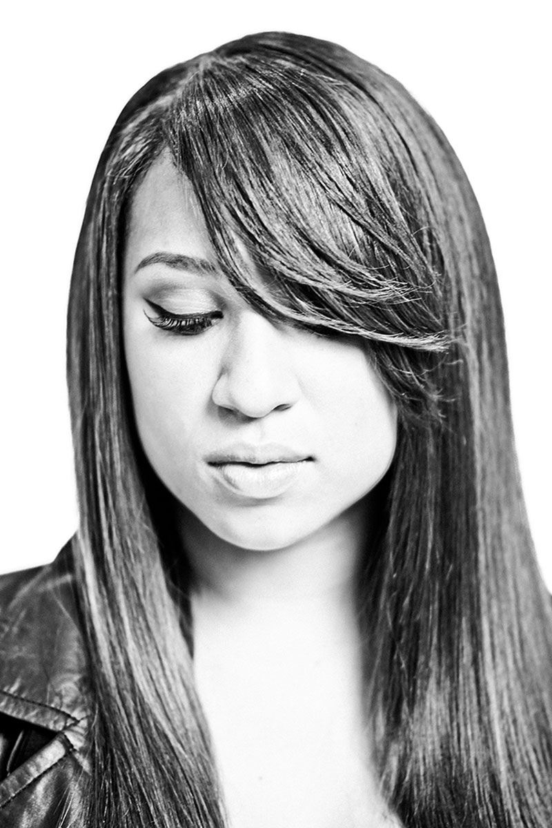 Melanie Amaro has The X Factor - celebrity portrait photography