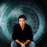 Portrait of Andre Balazs photographed at the Standard Miami
