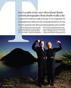 Celebrity Portrait Photographer Brian Smith featured in Professional Photographer magazine