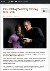 Brian Smith Guest Blog Scott Kelby Photoshop Insider