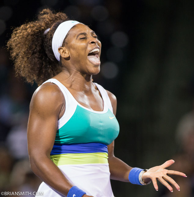 Serena Williams at Sony Open Tennis 2013