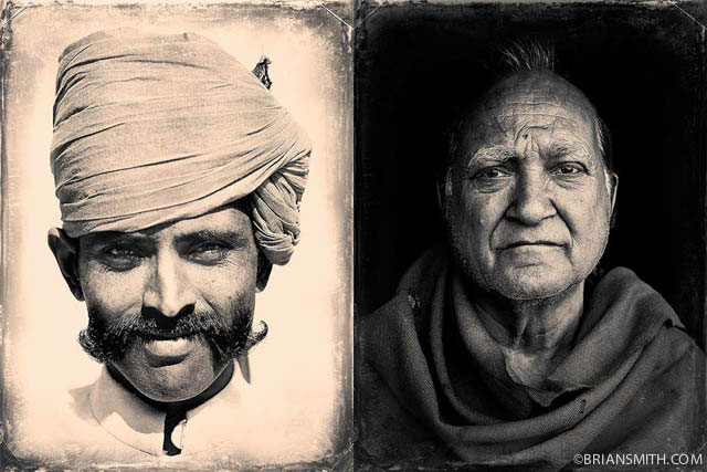 Photographers in Miami photographs portraits of Rajasthan