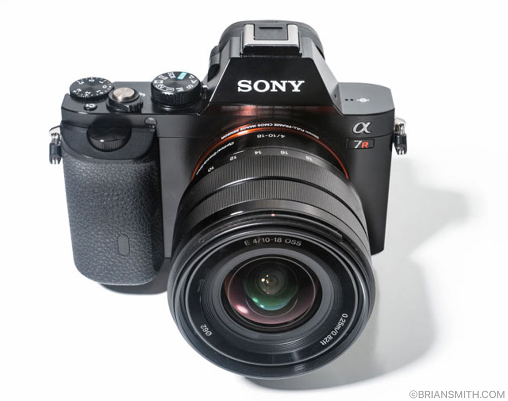 Sony 10-18mm F/4 OSS E-mount lens on Sony a7R