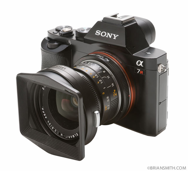 sony a7r with leica m lens mount adapter