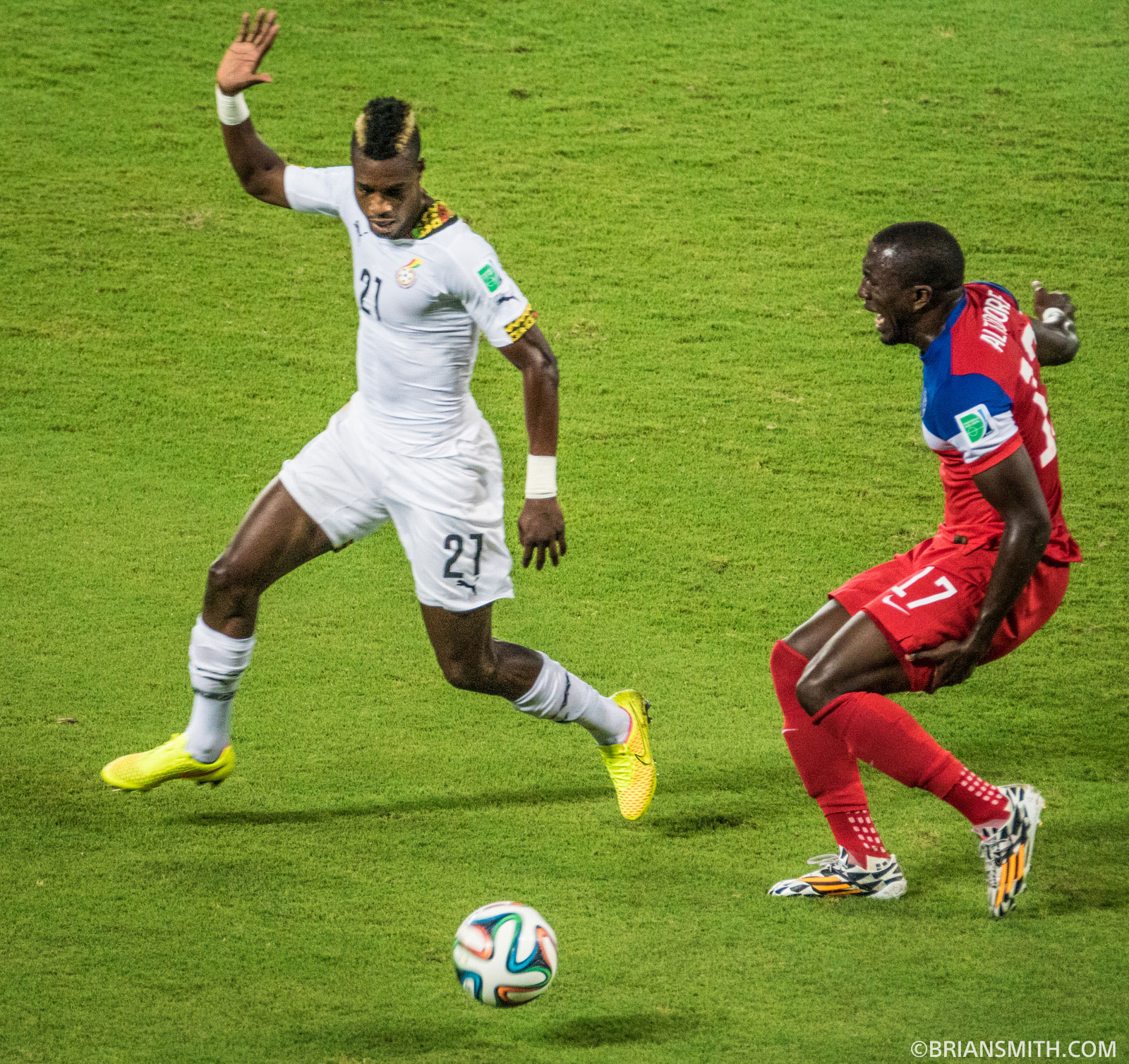 USA-Ghana World Cup Soccer Match in Natal, Brazil