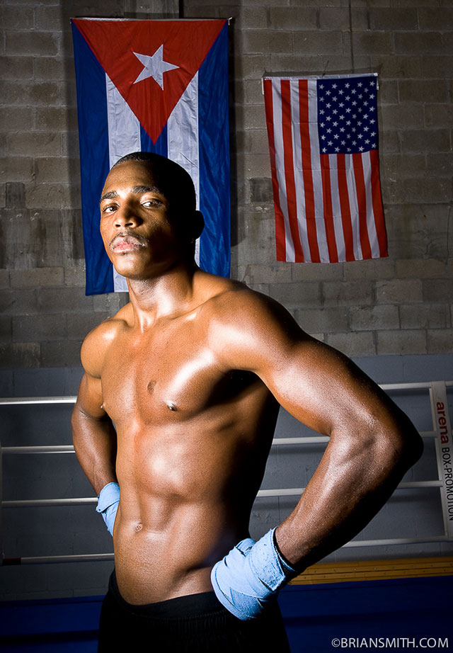 Cuban boxer Erislandy Lara