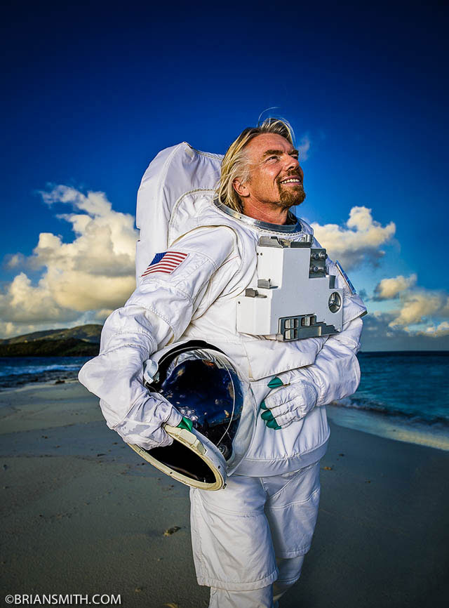 Richard Branson - Virgin Galactic - Necker Island, BVI