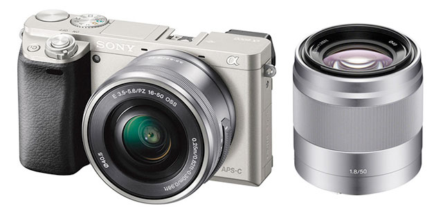 Sony-a6000-kit-50mm-silver
