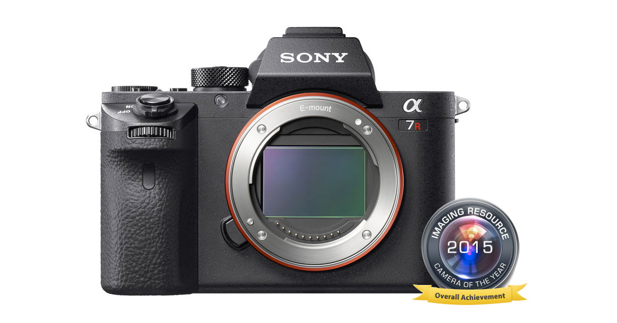 Sony a7R II Named Imaging Resource Camera 2015