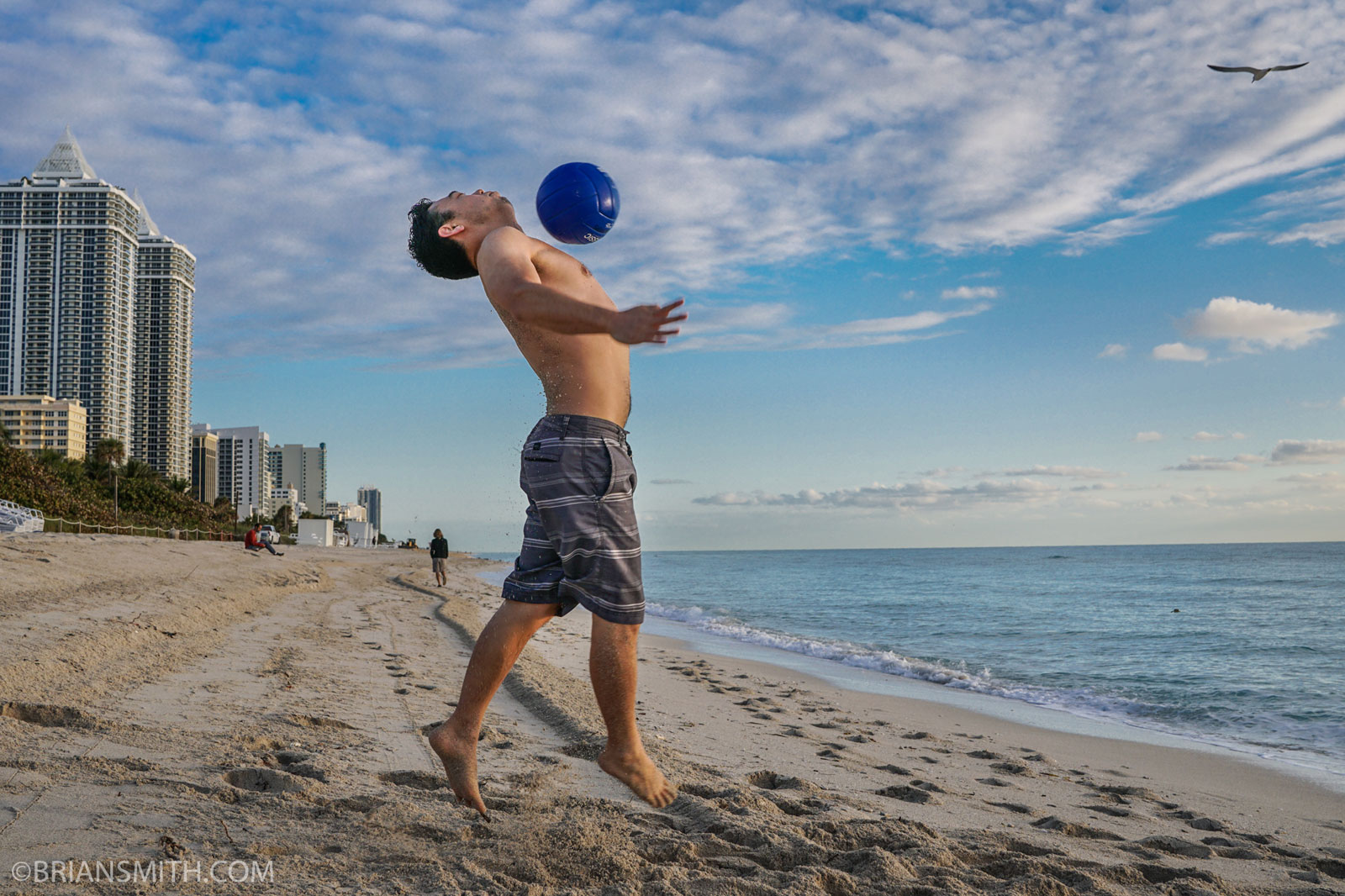 Beach Volleyball at Fountainbleau Hotel, Miami Beach shot on Sony a6300