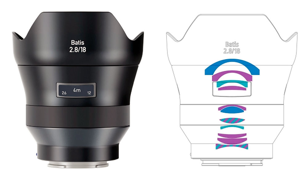 Zeiss Batis 18mm F2.8 E-Mount Lens