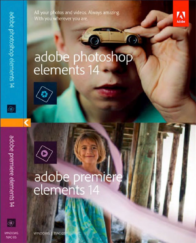 adobe photoshop elements and premier elements 14 dics