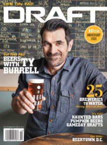 Ty Burrell cover of Draft Magazine