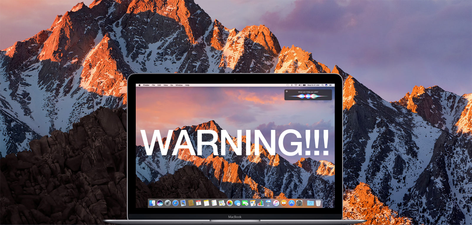 Mac OS 10.12 Sierra Warning for Sony Camera Users