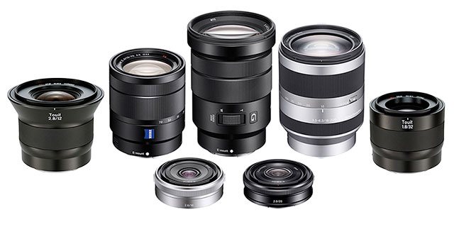 Sony-E-Mount-APS-lenses