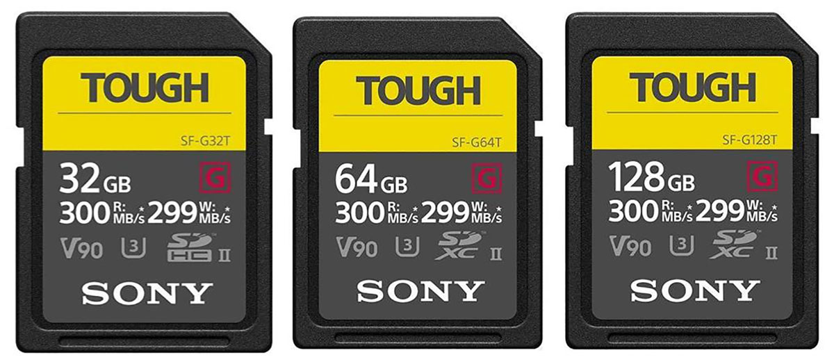 Sony SFG Tough Memory Cards