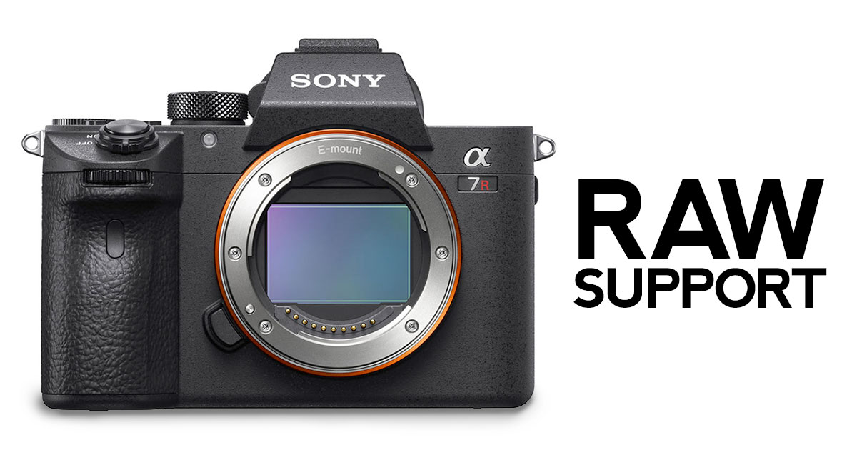 Sony Camera Raw Download For Mac