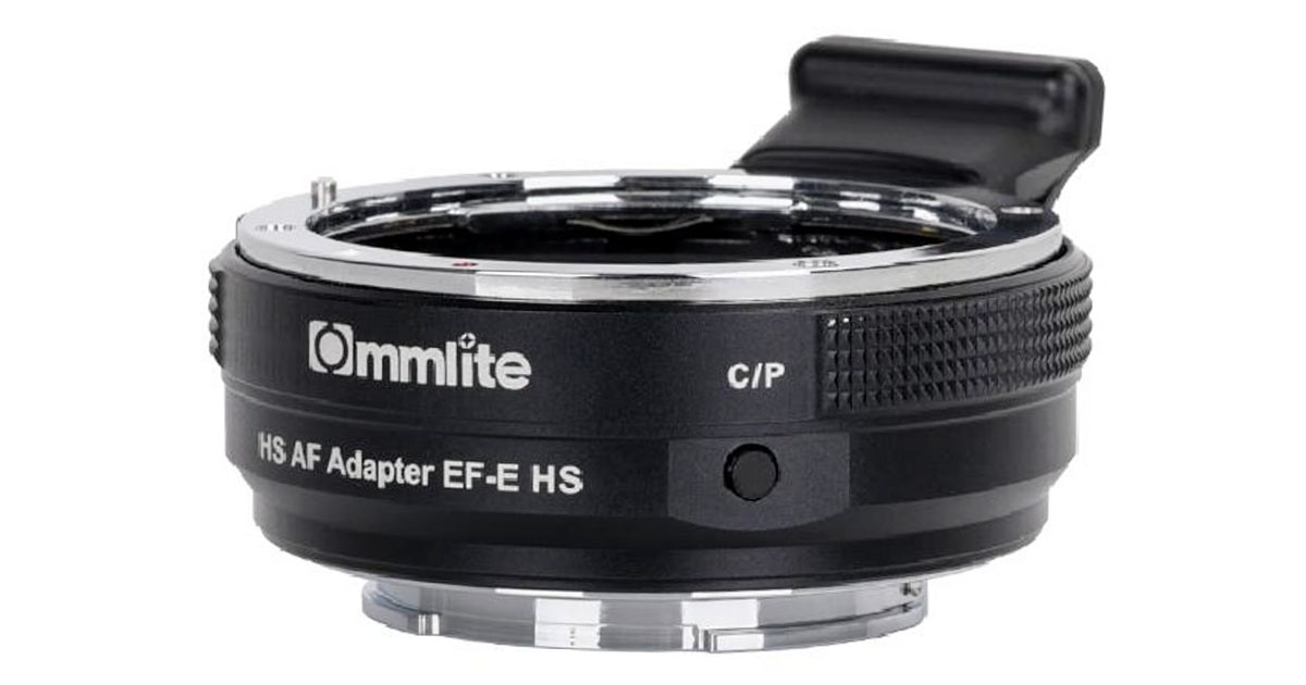 Commlite Releases High Speed Cm Ef E Hs Canon Ef Lens Adapter