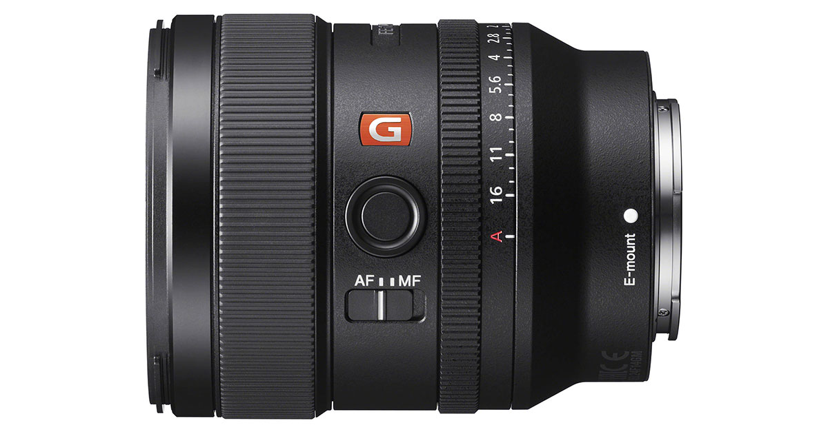 Sony Announces Lightweight FE 24mm F1.4 G Master Lens