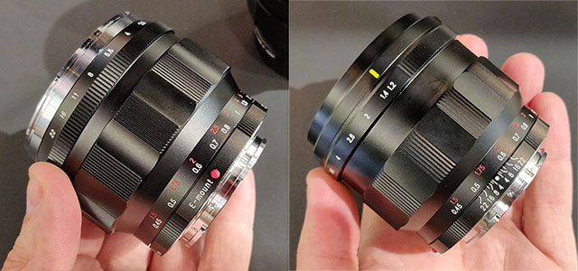 Voigtlander Shows Nokton 50mm f/1.2 Fullframe E-Mount Lens at