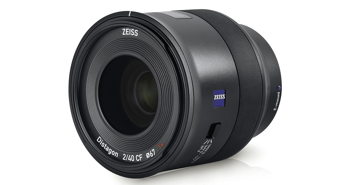 Zeiss Announces Batis 40mm F2 CF Fullframe E-mount Lens