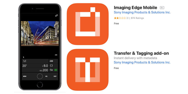 Установить imaging edge mobile