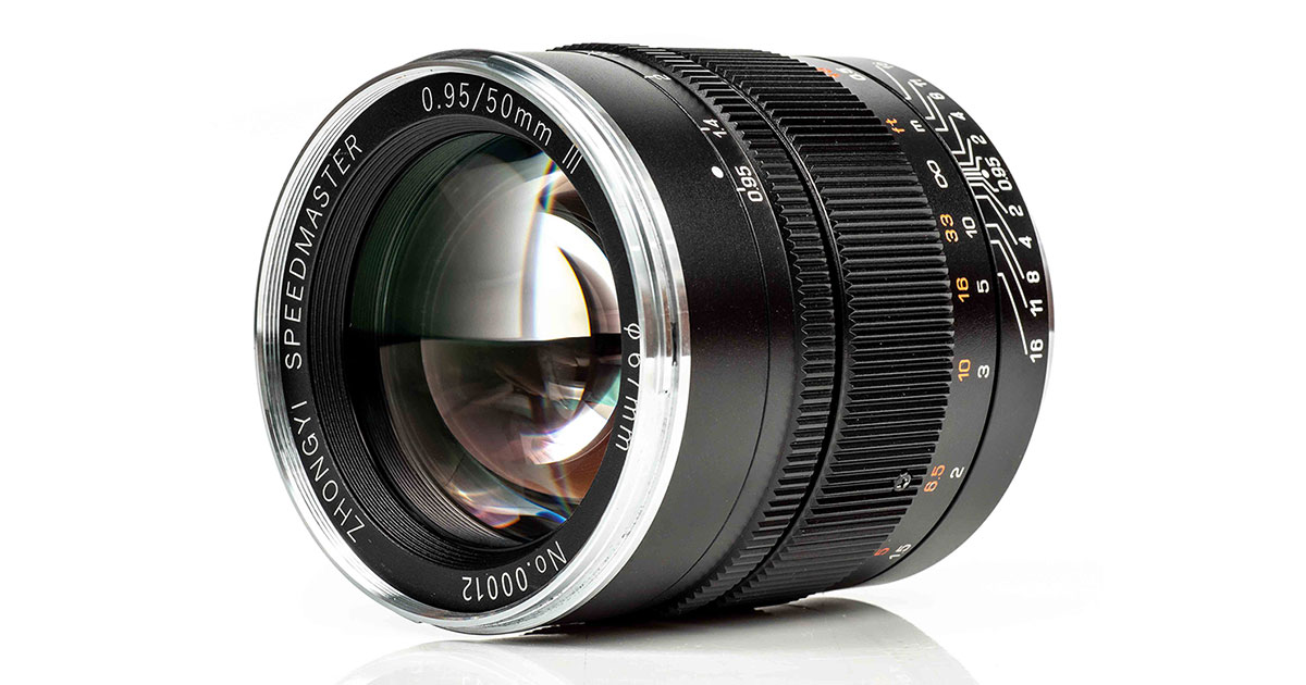 Mitakon Officially Announces Speedmaster 50mm f/0.95 Mark III FE lens