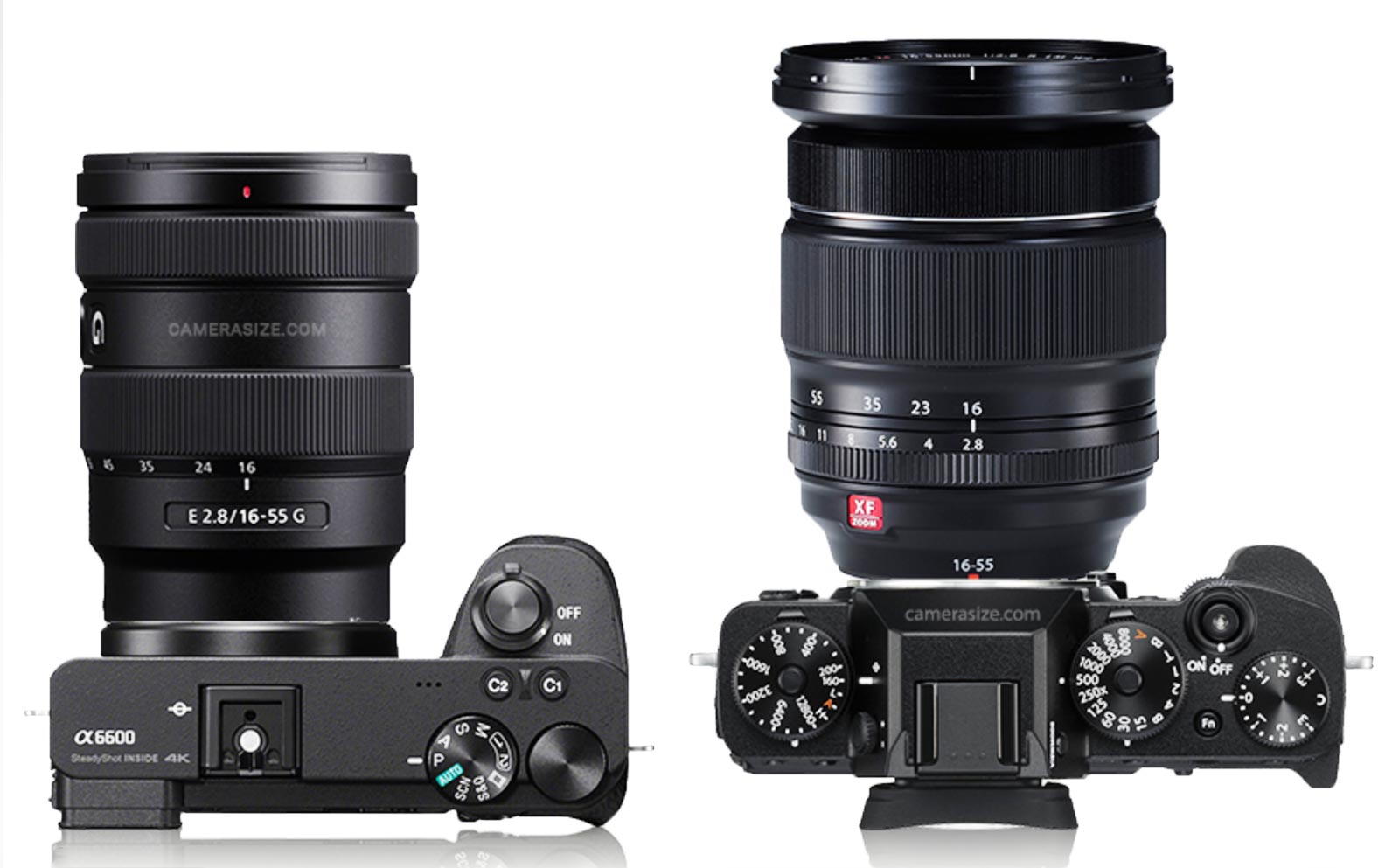 Sony E 16 55mm F2 8 G Lens Size Compared To Fujifilm Sony Alpha Nex E Mount Aps C Talk Forum Digital Photography Review