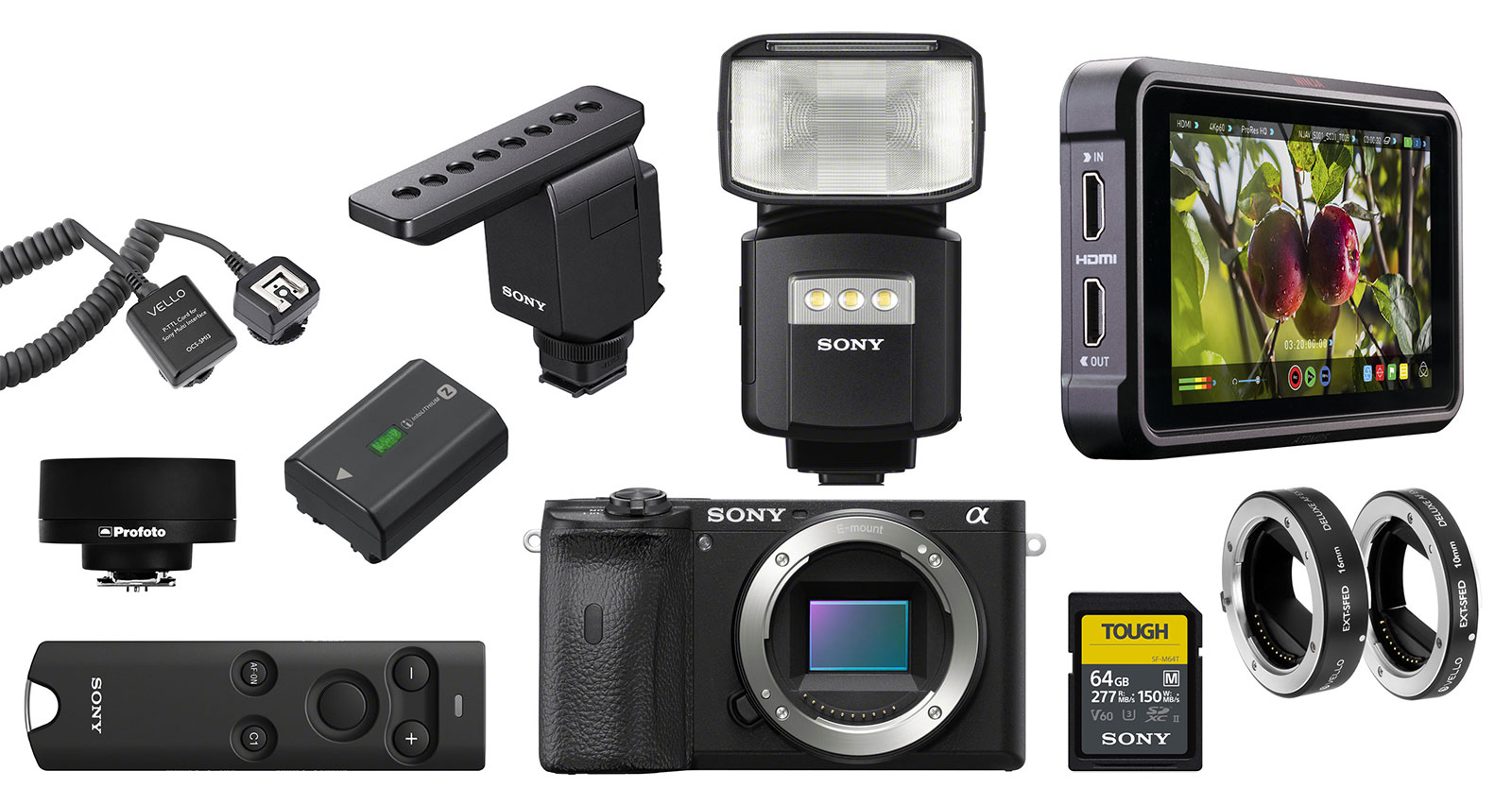 Sony a6600 camera accessories