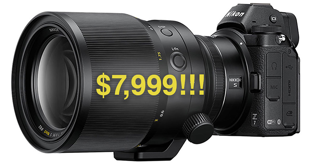 Nikon Z 58mm f/0.95 S Noct Manual Focus Lens will cost $7,999 