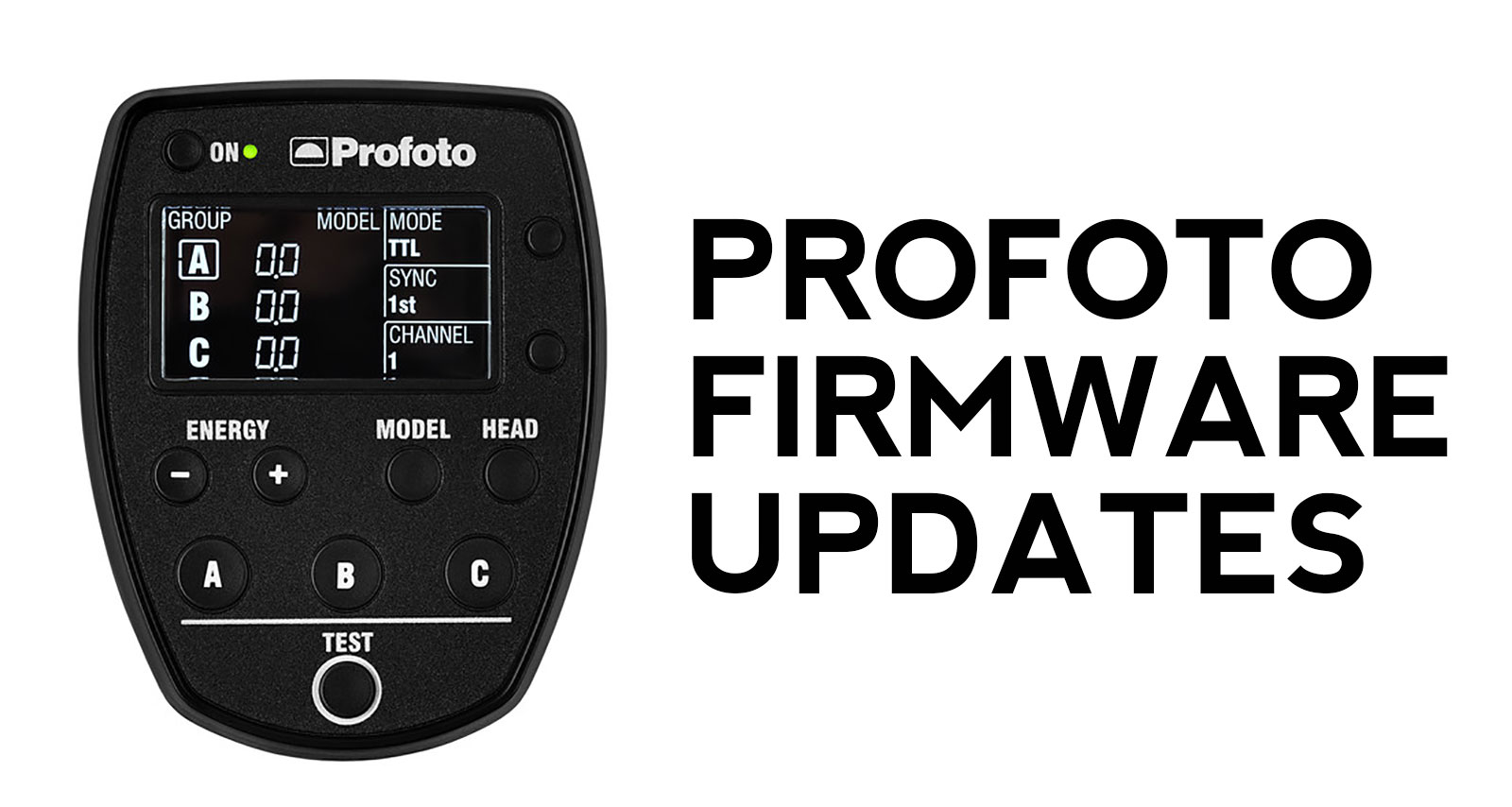 Profoto Firmware Updates for Air Remote TTL, A1, A1X, B1, B1X, B2, B10, B10 Plus, D2 & Pro-10