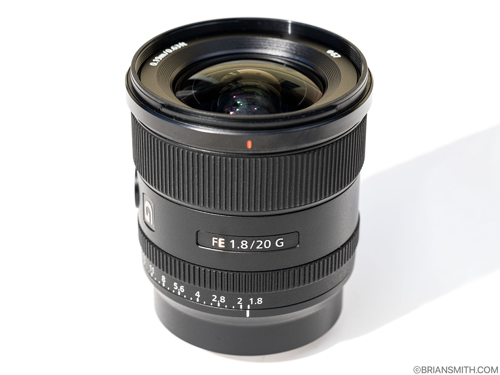 Sony FE 20mm F1.8 G lens
