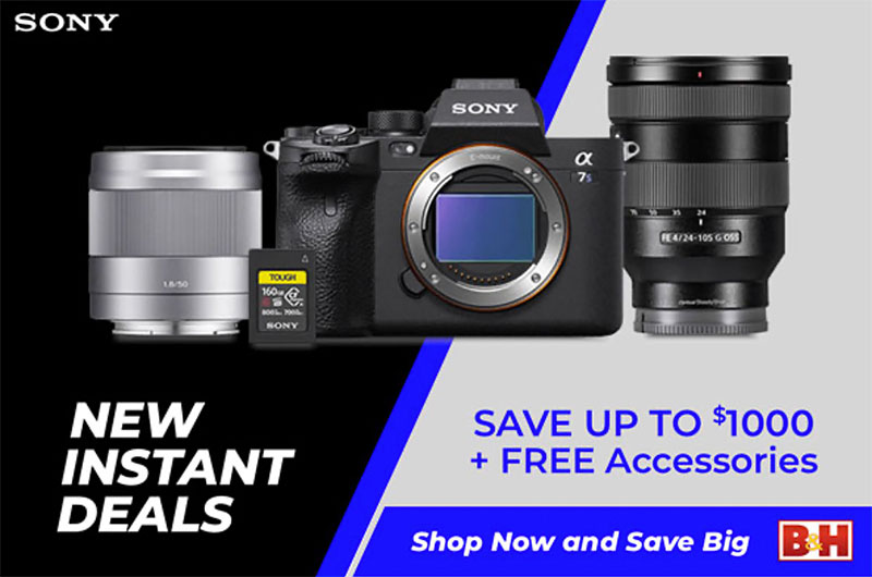 Black Friday Deals on Sony Cameras, Lenses, Accessories