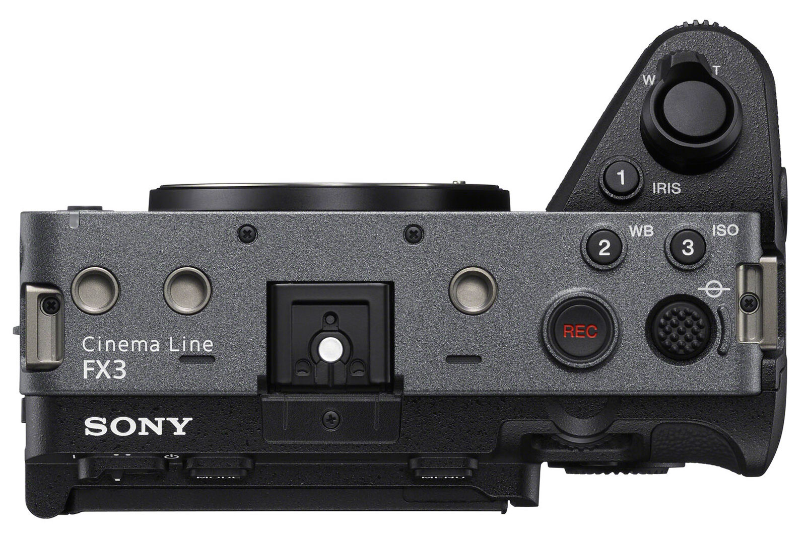 Sony FX3 top plate mounting points