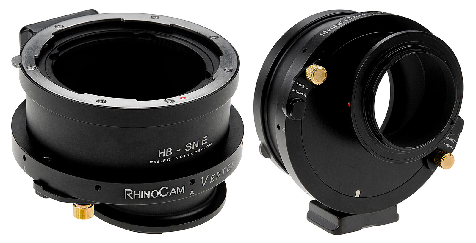 FotodioX RhinoCam Vertex Rotating Stitching Medium Format Lens Adapters for Sony E-Mount