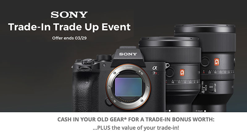 Sony Winter 2020 Trade Up Event