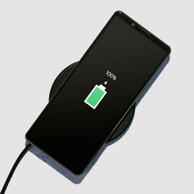 Sony Xperia 1 II wireless charging