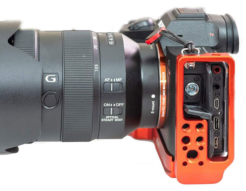 Quick Relaease QR Vertical L Bracket Plate Halteplatte for Sony Alpha A9 Kamera 