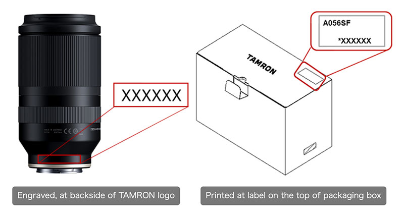 Tamron Issues 70-180mm F/2.8 Di III VXD (Model A056) Lens Recall Tamron Issues 70-180mm F/2.8 Di III VXD (Model A056) Lens Recall