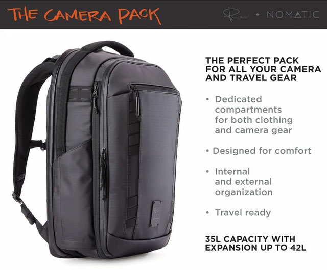 nomatic backpack kickstarter