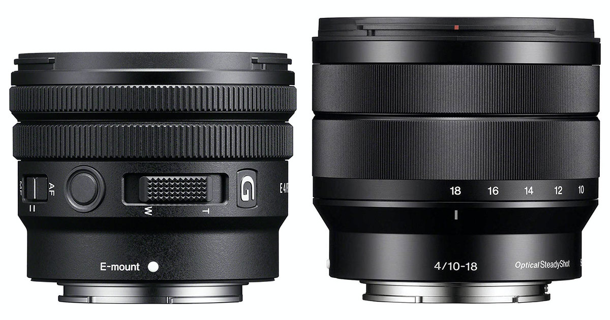 Tale-of-the-Tape: Sony E PZ 10-20mm F4 G -vs- Sony E 10-18mm F4