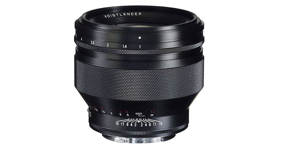 Voigtlander Announces Nokton 50mm F1.0 Fullframe E-Mount Lens